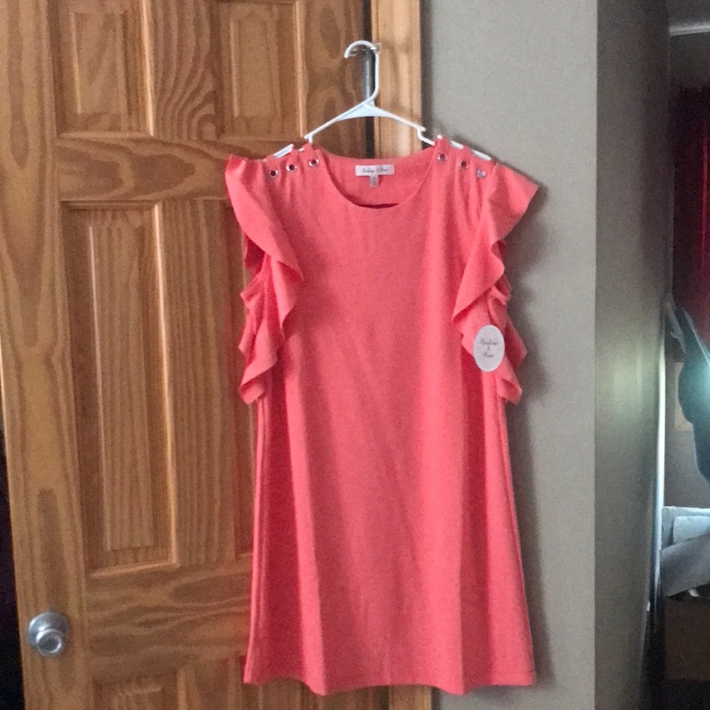 Peach dress